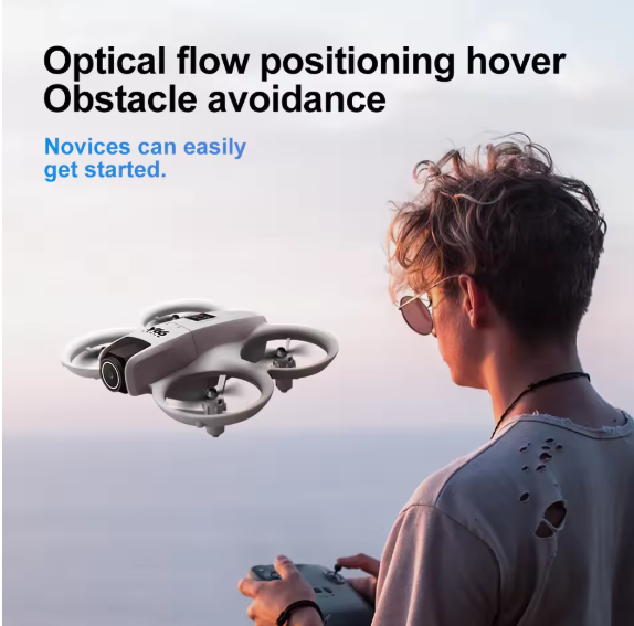Optical Flow Dual‑Camera Drone